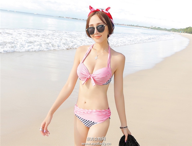 小清新韓范泳衣洋氣實足