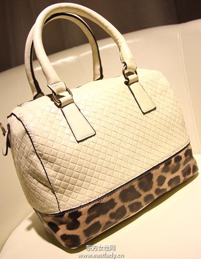 豹紋圖案編織包將時尚進行到底