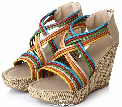 休閑甜美女涼鞋出街必備單品