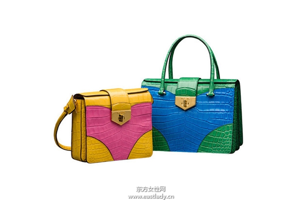 Prada 2014春夏復(fù)古女包系列