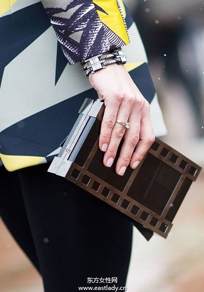 街拍歐美達(dá)人時(shí)髦包包提高回頭率