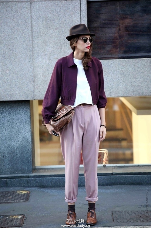 2013初春配飾街拍之帽子篇