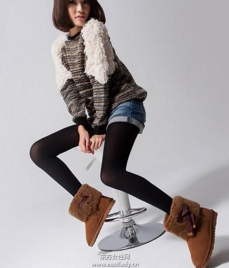 時尚保溫女靴讓你全身暖暖的