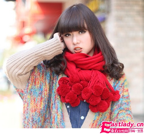 時尚圍巾單品給冬日添溫暖
