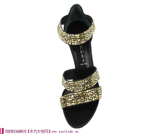 卡颯迪Casadei水鉆高跟女涼鞋 讓你成為pub里最閃亮的女神