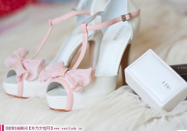 Honey girl 魚嘴高跟涼鞋 公主范必備