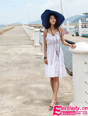時(shí)尚復(fù)古遮陽帽夏日里的柔情似水