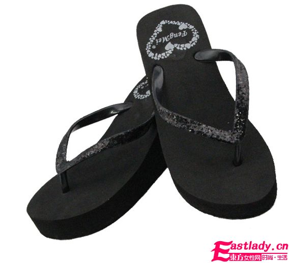 閃亮人字拖 閃閃惹人愛