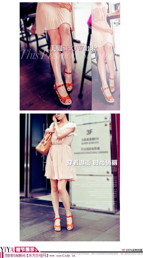 搭扣魚嘴粗跟真皮女士高跟涼鞋 時(shí)尚高貴舒適您值得擁有