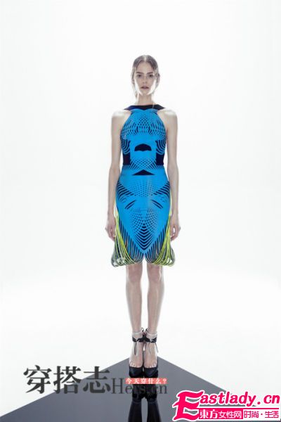 Dion Lee 2013早春--看 裙子上會(huì) 動(dòng)"的線條