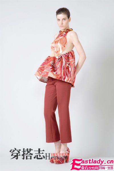 Dion Lee 2013早春--看 裙子上會 動"的線條