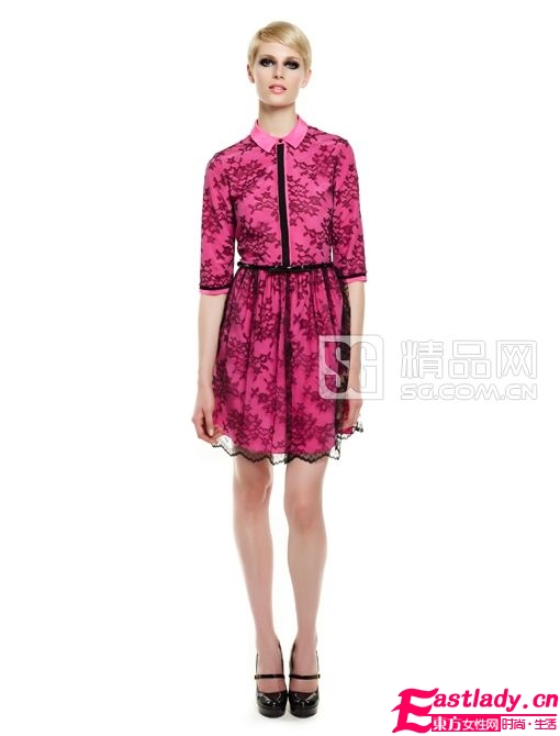2012春夏淘貨必?cái)纹?蕾絲連衣裙