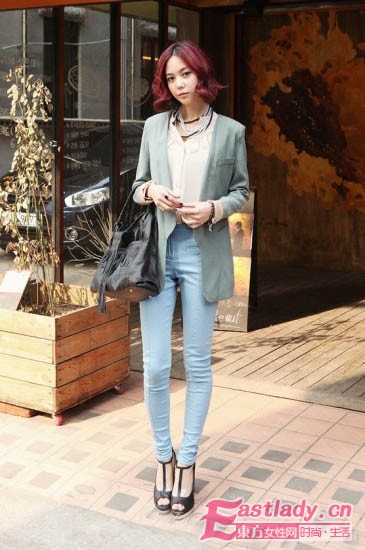 春搭小外套 怎么混搭才有星范兒