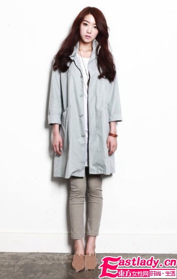 春季遮肉障眼法 必選長外套+瘦腿褲