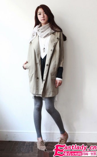 春季遮肉障眼法 必選長外套+瘦腿褲