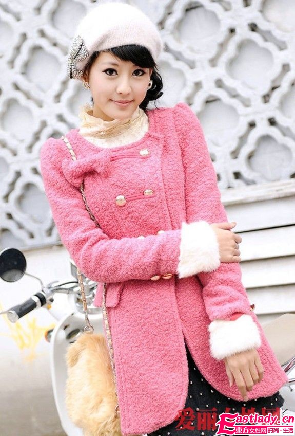 7款糖果色呢大衣 幸福甜蜜過暖冬
