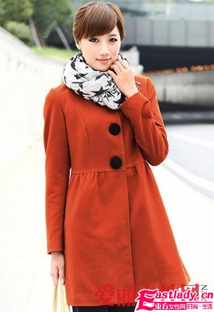 7款糖果色呢大衣 幸福甜蜜過暖冬