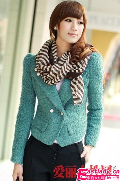 7款糖果色呢大衣 幸福甜蜜過暖冬