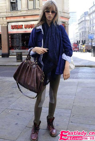 歐美范兒必看 馬丁靴搭配技巧