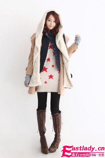 冬季柔美女人味打底毛衫好感度100%