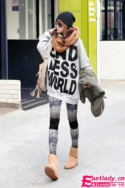 MM時(shí)尚出街 怎能沒(méi)有爆潮打底褲