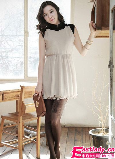 華麗麗連衣裙 打造OL迷人年會裝