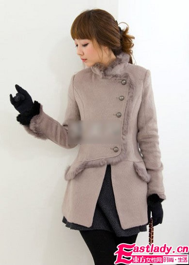優(yōu)雅氣質(zhì)毛呢外套 時尚有溫暖