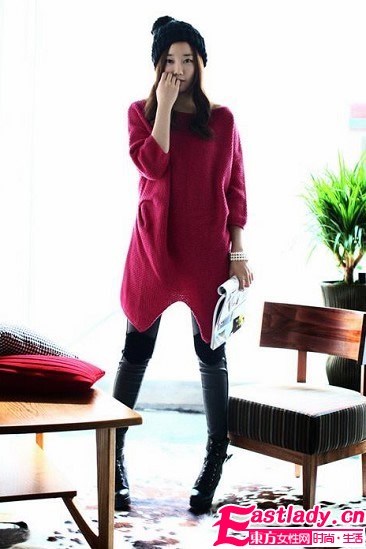 冬季柔美女人味打底毛衫好感度100%