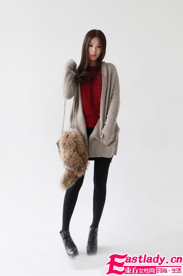 溫暖開襟針織衫 過節(jié)見長輩最合適