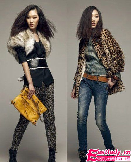 新一輪的豹紋混搭風(fēng) 打造出氣宇軒昂的你