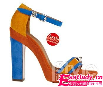 開季拼色鞋包正當紅