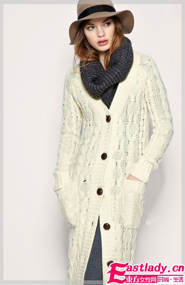 溫暖柔美長毛衣 寒冬美麗不凍人