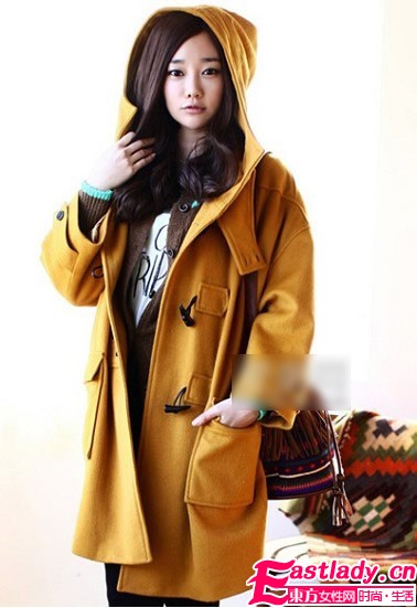 修身呢子大衣保暖時(shí)髦顯身材