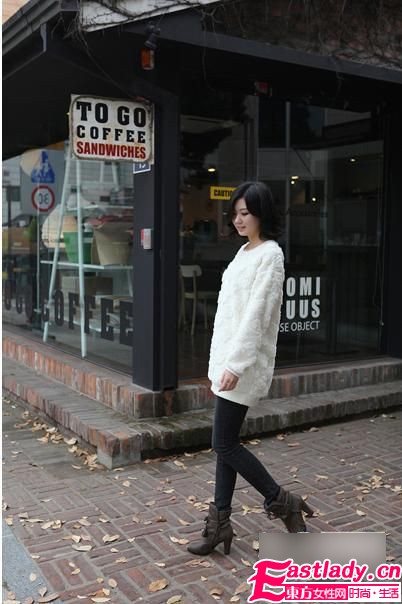 溫暖彌漫寒冬 針織連衣裙萌翻天