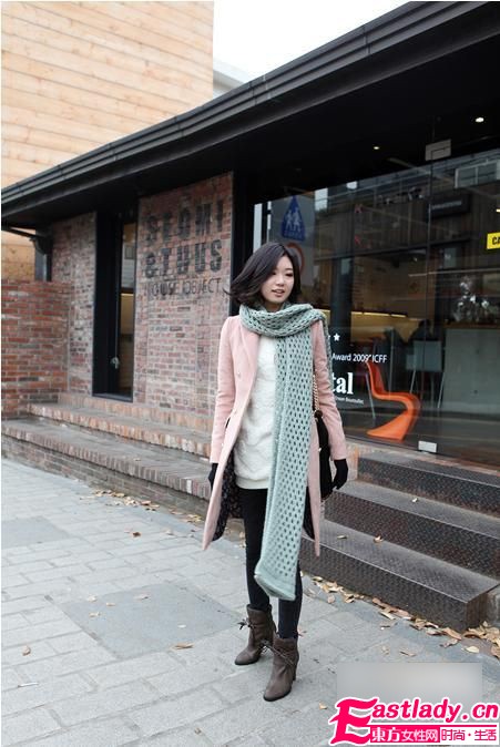 溫暖彌漫寒冬 針織連衣裙萌翻天