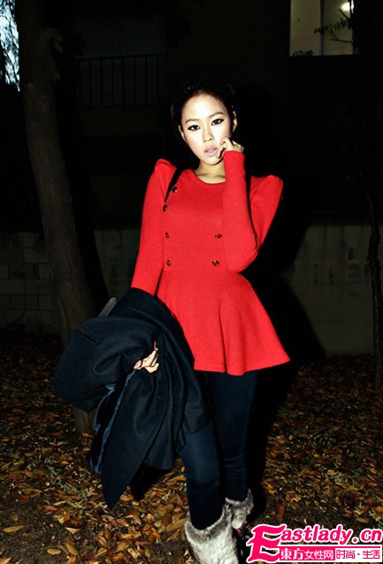 2010流行搭配示范 變身妖嬈摩登女