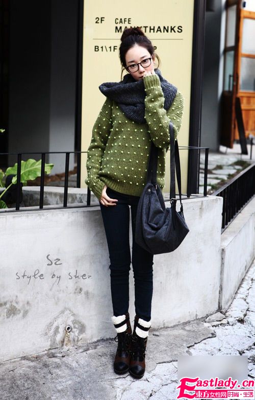 省錢(qián)達(dá)人必學(xué)4款翻毛靴8種潮搭法