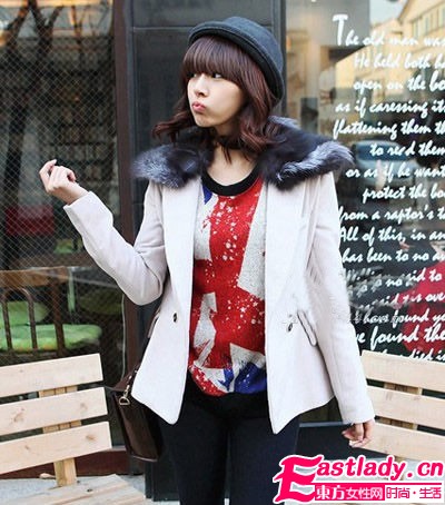 毛絨領外套 今冬御寒最佳選擇