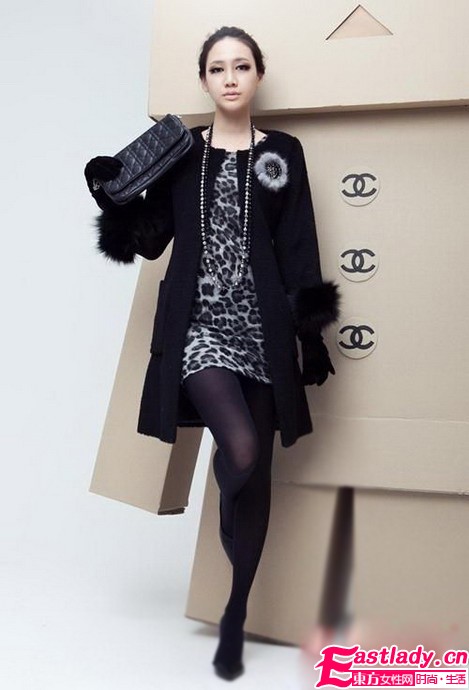 豹紋百變裝 引領(lǐng)時裝貴族風