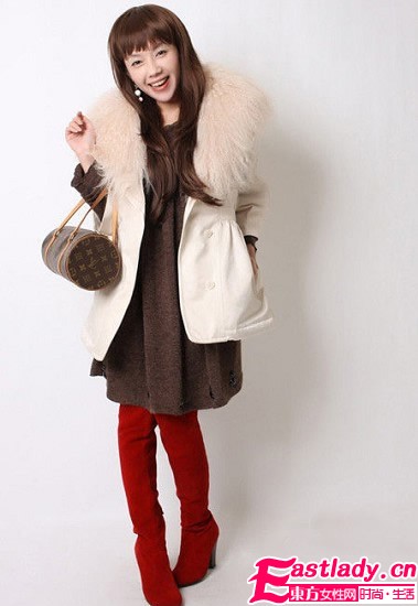 修身款棉衣 溫暖顯身材