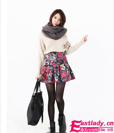 韓范甜美裙伴你入冬 少女蛻變輕熟女