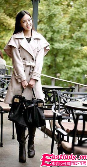 職場優(yōu)雅甜美展現 OL大衣最In潮