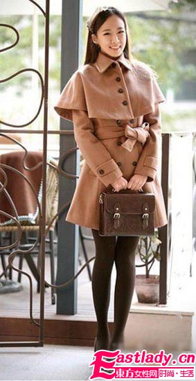 職場優(yōu)雅甜美展現(xiàn) OL大衣最I(lǐng)n潮
