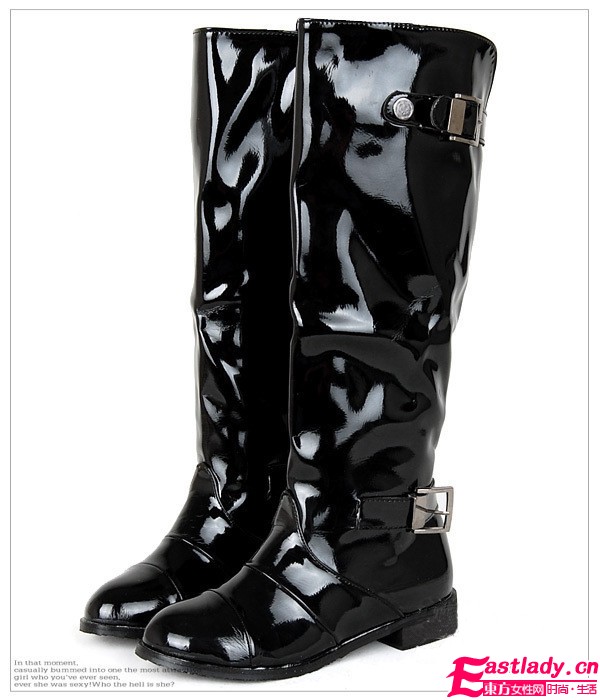 冬季拉風(fēng)朋克靴 時尚MM最愛穿