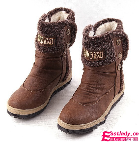 冬季必備爆潮短靴 流行毛毛溫暖小腳丫