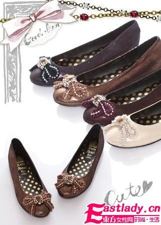 潮鞋 演繹赫本風(fēng)采甜美公主風(fēng)