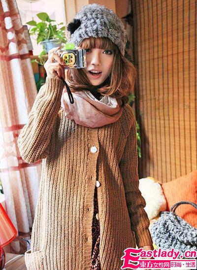 暖色調(diào)毛衣 讓寒冬充滿暖意