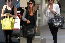 celine笑臉包經(jīng)典款 歐美明星街拍最愛包包款式