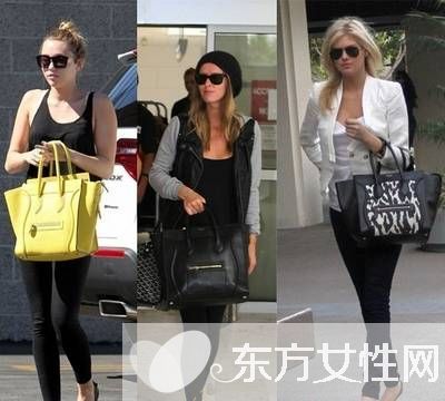 celine笑臉包經(jīng)典款 歐美明星街拍最愛包包款式