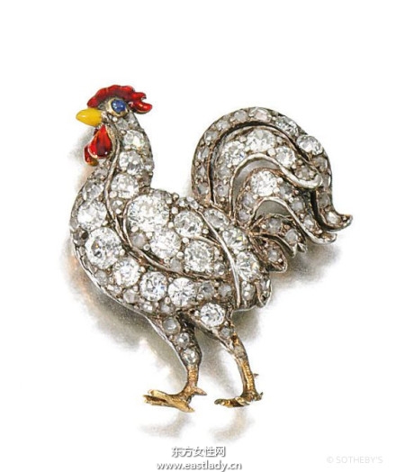 鳥兒胸針奢華大氣